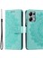 Xiaomi Redmi 14C 4g Standlı Kılıf Baskılı Totem Pu Deri Cüzdan Telefon Kapağı-Nane Yeşili Için (Yurt Dışından) 1