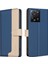 Bınfen Renk Xiaomi 13T Deri Kılıf Telefon Cüzdan Kapağı-Mavi (Yurt Dışından) 1