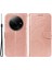 Xiaomi Redmi Için A3 Kılıf Swallowtail Çevirme Pu Deri Telefon Kapağı-Gül Altın (Yurt Dışından) 1