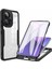 Xiaomi Redmi Note 13 Pro+5g Kılıf Akrilik+Tpu Pet Ekran Filmli Şeffaf Telefon Kılıfı-Siyah (Yurt Dışından) 1