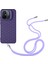 Xiaomi Redmi 12C 4g Cep Telefonu Kılıfı Tpu Telefon Kılıfı, Kickstand ve Kordon-Mor Için (Yurt Dışından) 1