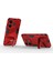 Xiaomi Redmi 13 5g/13 4g Kılıf Pc+Tpu Kickstand-Kırmızı ile Darbeye Dayanıklı Koruyucu Telefon Kapağı (Yurt Dışından) 3