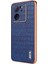 Azns Xiaomi Redmi K60 Ultra Kılıf Timsah Doku Galvanik Pu+Tpu Telefon Kapağı-Mavi (Yurt Dışından) 1