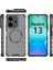 Xiaomi Redmi 13 5g/4g Manyetik Kılıf Petek Tpu+Pc Telefon Kapağı Yastıklama Darbeye Dayanıklı-Gri (Yurt Dışından) 5