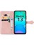 Xiaomi Redmi 13 5g/13 4g Kılıf Deri Telefon Kapağı Mandala Kabartmalı Tasarım-Gül Altın (Yurt Dışından) 2