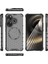Xiaomi Poco F6 5g Manyetik Kılıf Petek Tpu+Pc Cep Telefonu Kapağı-Gri (Yurt Dışından) 5
