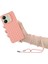 Xiaomi Redmi Için 13C 4g/5g Kılıf Kordonlu Tpu Telefon Kapağı Isı Dağıtımı Dahili Kickstand-Pembe (Yurt Dışından) 3