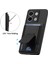 Xiaomi Poco X6 5g Kılıf Kickstand Kart Tutucu Deri Arka Kapak-Siyah (Yurt Dışından) 5
