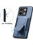 Xiaomi Poco X6 5g Kılıf Kickstand Kart Tutucu Deri Arka Kapak-Mavi Için (Yurt Dışından) 5