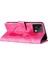 Xiaomi Redmi Için Not 13 5g Kılıf Kart Yuvaları ile Aşk Kalp Kedi Baskılı Deri Telefon Kapağı Stand-Rose (Yurt Dışından) 4