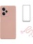 Wanlonfeng Rb1 Serisi Xiaomi Redmi Için Not 12 Pro 5g Telefon Kılıfı Tpu Kapak Ekran Filmi-Pembe (Yurt Dışından) 1