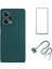 Wanlonfeng Rb1 Serisi Xiaomi Redmi Için Not 12 Pro 5g Telefon Kılıfı Ekran Filmi ile Tpu Kapak-Ordu Yeşil (Yurt Dışından) 1