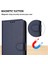 Xiaomi Redmi 13 5g/13 4g Telefon Kılıfı Çizilmez Stand Deri Cüzdan Kapağı-Mavi (Yurt Dışından) 5
