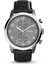 Fossil FS4812 Siyah Hakiki Deri Silikon Kaplama Saat Kordonu Kayışı 46MM 5