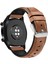 Fossil FS4933 Taba Rengi Hakiki Deri Silikon Kaplama Saat Kordonu Kayışı 46MM 5