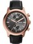 Fossil FS5398 Siyah Renk Hakiki Deri Silikon Kaplama Saat Kordonu Kayışı 46MM 5