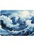 40X30CM Gaming Oyuncu Mousepad Kaymaz Kauçuk Taban Dikişli Kenar Ocean Storm MP144030 1