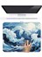 40X30CM Gaming Oyuncu Mousepad Kaymaz Kauçuk Taban Dikişli Kenar Ocean Storm MP144030 2