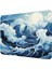 40X30CM Gaming Oyuncu Mousepad Kaymaz Kauçuk Taban Dikişli Kenar Ocean Storm MP144030 4