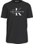 Erkek Dısrupted Outline Monologo T-Shirt - Siyah 1
