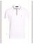 Erkek Rwb Zıp Placket Tıppıng Reg Polo Polo Beyaz T-Shirt 5