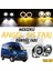 ŞüsCarOto Aksesuar Iveco Daily Uyumlu Üniversal Mercekli Angel Sis Farı Metal Su Geçirmez 76 mm Sarı Halkalı Gündüz Farı Angel Eyes 2 Adet 1