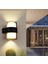 Tekno Trust LED Full Reyon 10W Dekoratif Modern Stil Dış Mekan LED Duvar Aplik, Bahçe Duvar Armatürü, Modern Ap 1
