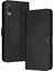 Kart Yuvası ile Toka ile Samsung Galaxy A02 Saf Renk Için Flip Case (Yurt Dışından) 1