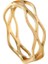 Çelik Gold Sarmal Model Bayan Yüzük EV29SR 1