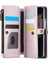 Caseme Samsung Galaxy Z Fold3 5g Kılıf Deri Telefon Çantası Stylus Yuvası Ile-Pembe (Yurt Dışından) 2