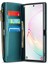 Samsung Galaxy Note 10 Plus 4g/5g Kılıf 10 Kart Yuvalı Deri Fermuarlı Telefon Kapağı-Yeşil (Yurt Dışından) 3