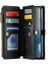 Caseme Samsung Galaxy S22+5G Kılıf 10 Kart Yuvalı Fermuarlı Deri Telefon Çantası-Siyah (Yurt Dışından) 2