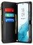 Caseme Samsung Galaxy S22+5G Kılıf 10 Kart Yuvalı Fermuarlı Deri Telefon Çantası-Siyah (Yurt Dışından) 3