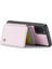 Jeehood Samsung Galaxy S20 Plus 5g/4g Manyetik Kılıf Pu+Tpu Telefon Kapak Kart Sahibinin Kickstand-Pembe (Yurt Dışından) 4