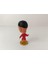 Futbolcu 3D Figür Futbol Yıldızı Biblo 6.5 cm Nostalji Ev Ofis Dekor Oyuncak 3