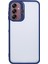 Samsung Galaxy A15 4g/5g Kılıf Tpu+Pc Telefon Kılıfı Lens Çerçeveli Kickstand-Safir (Yurt Dışından) 1