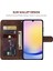 Samsung Galaxy A25 5g (Global) (161.0 x 76.5 x 8.3mm) Standlı Kılıf Çizgi Desenli Deri Telefon Kapağı-Kahverengi (Yurt Dışından) 4