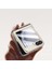 Samsung Galaxy Z Flip6 5g Kılıf Menteşe Koruma Pc Telefon Kapağı Temperli Cam Arka Ekran Filmi-Siyah (Yurt Dışından) 5