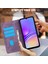 Samsung Galaxy A05 4g Kılıf Cüzdan Deri Kapak Çiçek Baskılı-Mor (Yurt Dışından) 5