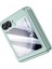 Samsung Galaxy Z Flip6 5g Kılıf Menteşe Koruma Pc Telefon Kapağı Temperli Cam Arka Ekran Filmi-Mavi (Yurt Dışından) 3