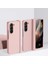 Samsung Galaxy Z Fold6 5g Kılıf Menteşe Korumalı Skin Feel Pc Telefon Kapağı-Pembe (Yurt Dışından) 5