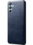 Samsung Galaxy M55 5g Kılıf Pu Deri+Sert Pc Telefon Kapağı Buzağı Doku-Mavi (Yurt Dışından) 1