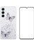 Wanlonfeng Samsung Galaxy A05S 4g Tpu Kılıf Epoksi 3D Telefon Kapak Ekran Koruyucu-Beyaz (Yurt Dışından) 1