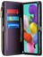 Caseme Samsung Galaxy A51 4g SM-A515 Deri Kılıf Fermuarlı Cüzdan Telefon Kapağı-Mor (Yurt Dışından) 3