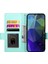 Samsung Galaxy A05 4g Kılıf Kart Tutuculu Deri Telefon Kılıfı Manyetik Yan Toka-Nane Yeşili (Yurt Dışından) 2