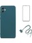 Wanlonfeng Rb1 Serisi Samsung Galaxy A05 4g Tpu Kılıf Ekran Koruyucu Kordon 3'ü 1 Arada Ordu Yeşil (Yurt Dışından) 1