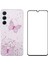Wanlonfeng Aw Serisi Samsung Galaxy A35 5g Kılıf Sparkle Tpu Telefon Kapağı Temperli Cam Filmi-Pembe (Yurt Dışından) 1