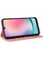 Samsung Galaxy A24 4g (162,1 x 77,6 x 8,3mm) Kılıf Standı Rfıd Engelleme Deri Telefon Kapağı-Pembe (Yurt Dışından) 4