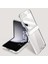 Samsung Galaxy Z Flip6 5g Kılıf Pc + Akrilik Menteşe Koruma Telefon Kapağı Arka Küçük Film-Gümüş (Yurt Dışından) 5
