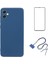 Wanlonfeng Rb1 Serisi Samsung Galaxy A05 4g Tpu Kılıf Ekran Koruyucu Kordon 3'ü 1 Arada Safir (Yurt Dışından) 1